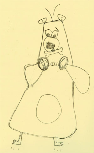 Bear (pencil on paper)