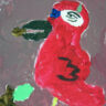 Bird (acrylic on canvas)
